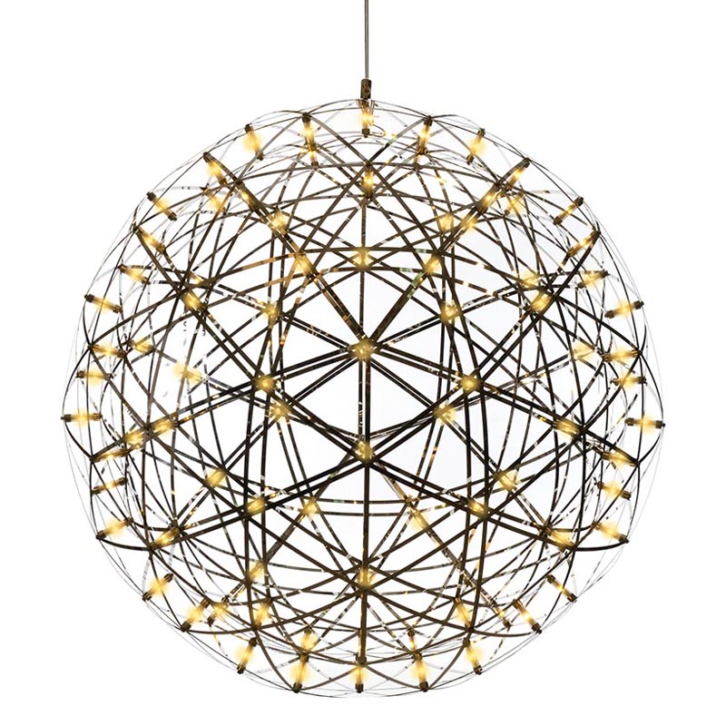 Люстра Moooi 3D Sphere Yellow lamp L Хром в Ижевске | Loft Concept 