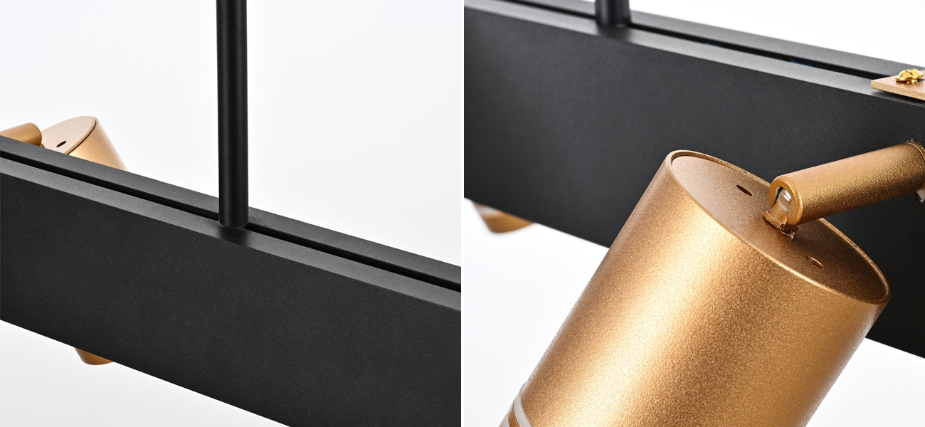 Люстра 6 спотов+LED подсветка Neoteric - фото №1