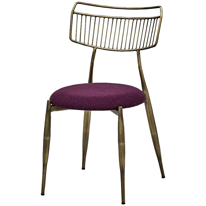 Стул Sim Stool Лиловый Бронза в Ижевске | Loft Concept 