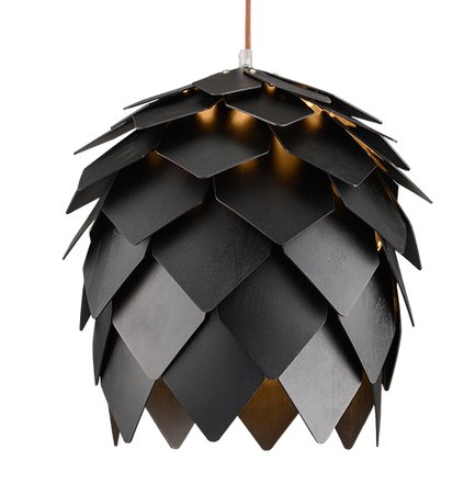 Подвесной светильник Crimea Pine Cone Black Черный в Ижевске | Loft Concept 