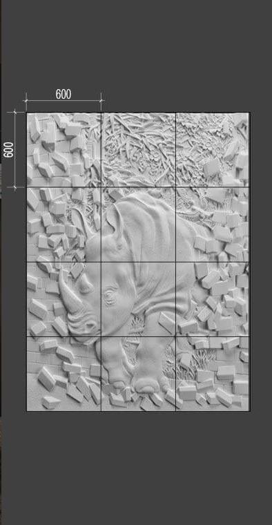 Барельеф RHINOCER в Ижевске