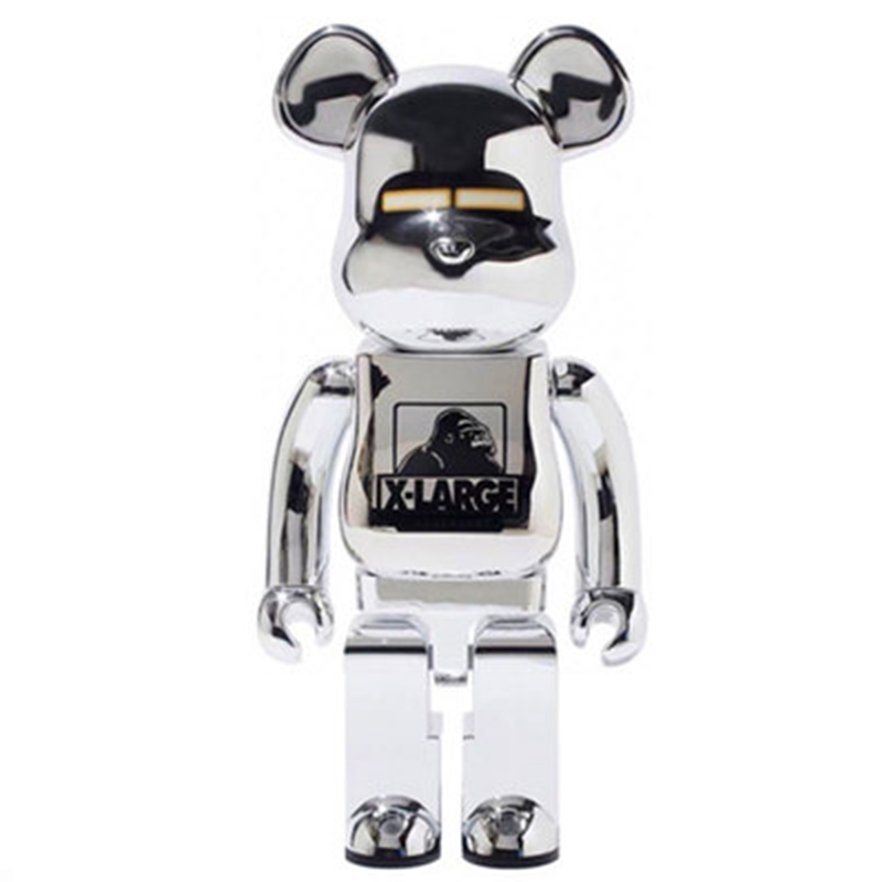 Статуэтка Bearbrick Chrome X-Large Темный хром в Ижевске | Loft Concept 