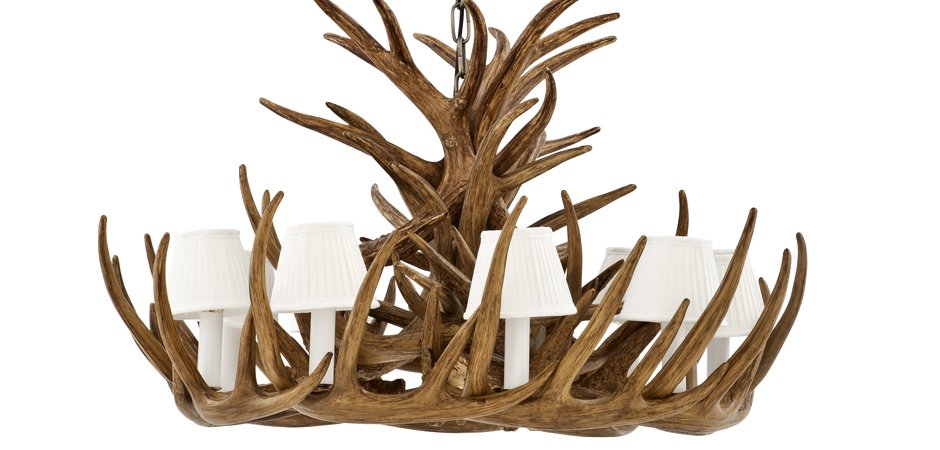 Люстра Eichholtz Chandelier Horn Highlands - Loft-Concept в Ижевске