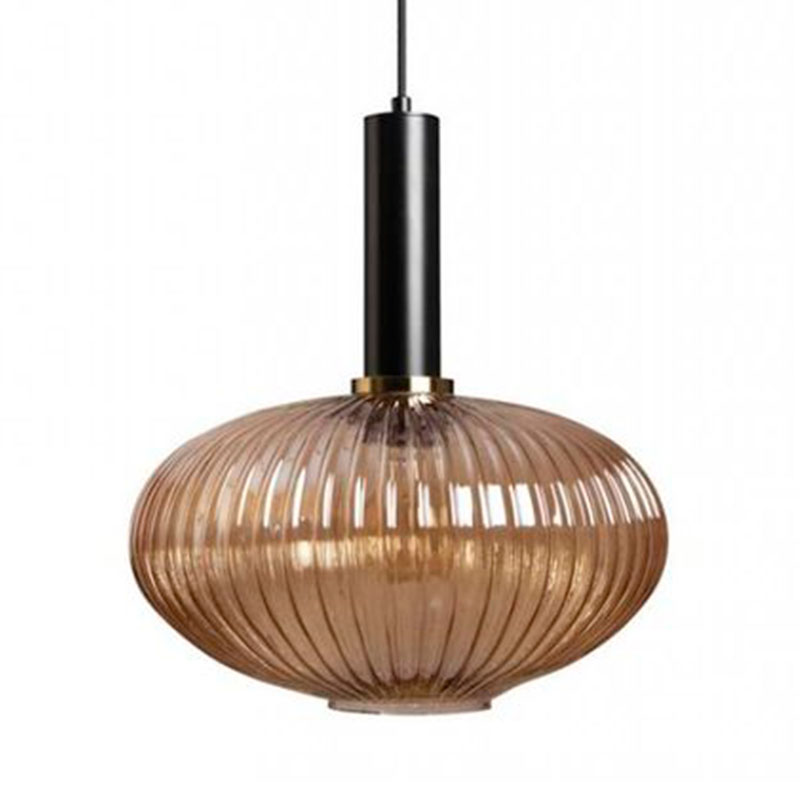 Подвесной светильник Ferm Living chinese lantern Amber Black 33 см Черный Янтарь (Amber) в Ижевске | Loft Concept 