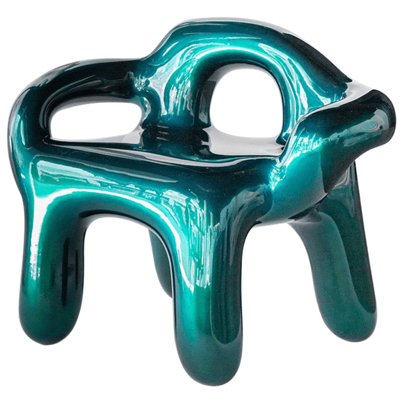 Кресло Emerald Metallica Shine Armchair Изумрудный Зеленый в Ижевске | Loft Concept 