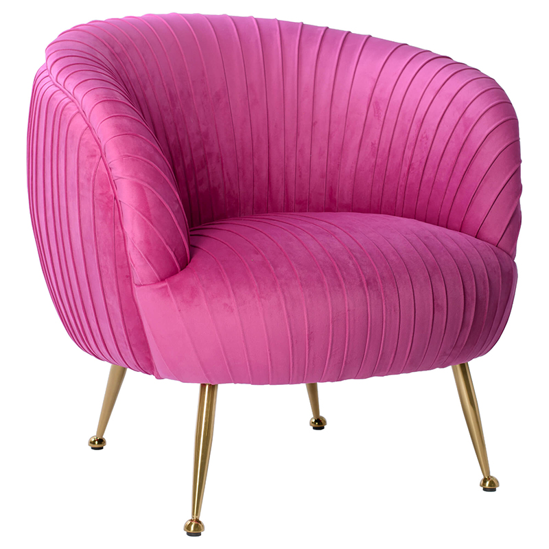 Кресло SOUFFLE CHAIR pink velor Розовый в Ижевске | Loft Concept 