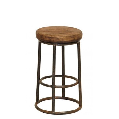 Барный стул Industrial Rust London Counter Stool Коричневый в Ижевске | Loft Concept 