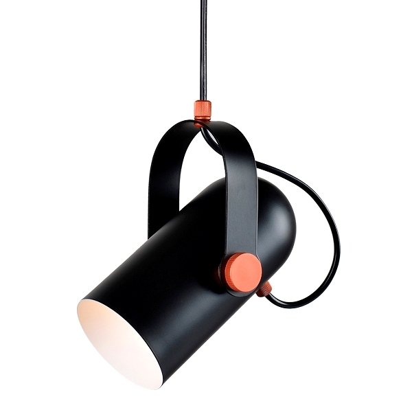 Подвесной светильник Tube Pendant Black I Черный в Ижевске | Loft Concept 