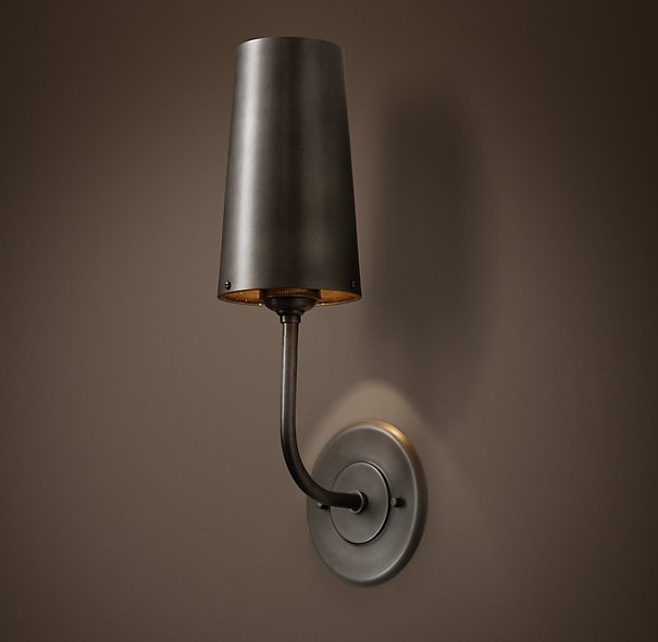 Бра RH Modern Taper Sconce with Metal Shade  в Ижевске | Loft Concept 