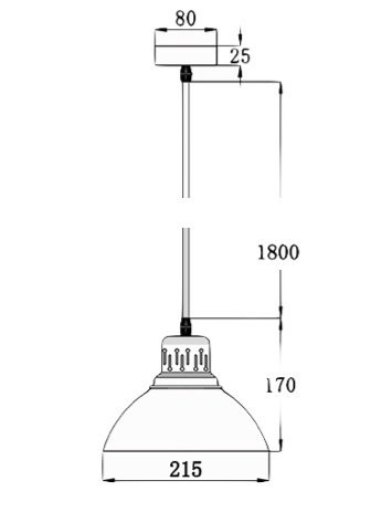 Люстра Loft Rust Pendant в Ижевске