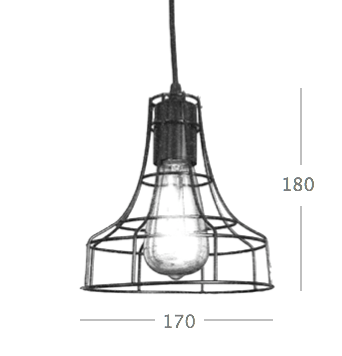 Cветильник Loft Nest Cage №2 в Ижевске