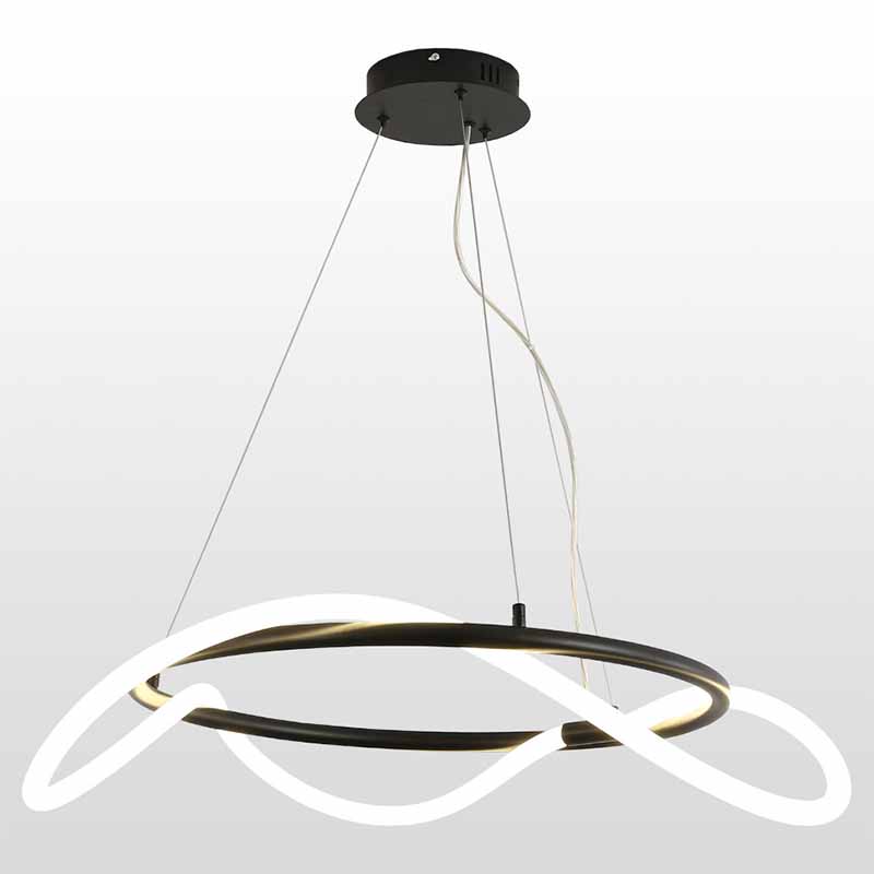 Люстра Luke Lampco Tracer Chandelier Black 60 Белый Черный в Ижевске | Loft Concept 