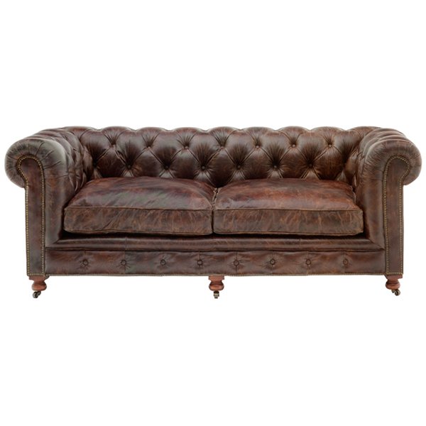 Диван Chesterfield Rebel Sofa Andrew Martin Коричневый в Ижевске | Loft Concept 