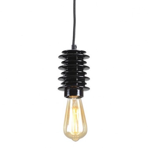 Подвесной светильник Insulator Pendant Black Черный в Ижевске | Loft Concept 