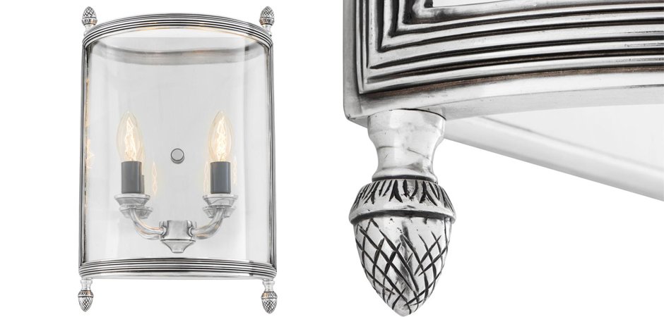 Бра Wall Lamp Lennon M Silver - Loft-Concept в Ижевске