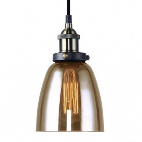 Подвесной светильник Smoke Glass Cloche Pendant  в Ижевске | Loft Concept 