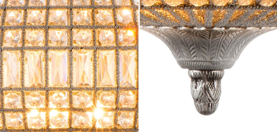 Люстра Chandelier Kasbah Oval L Nickel - Loft-Concept в Ижевске