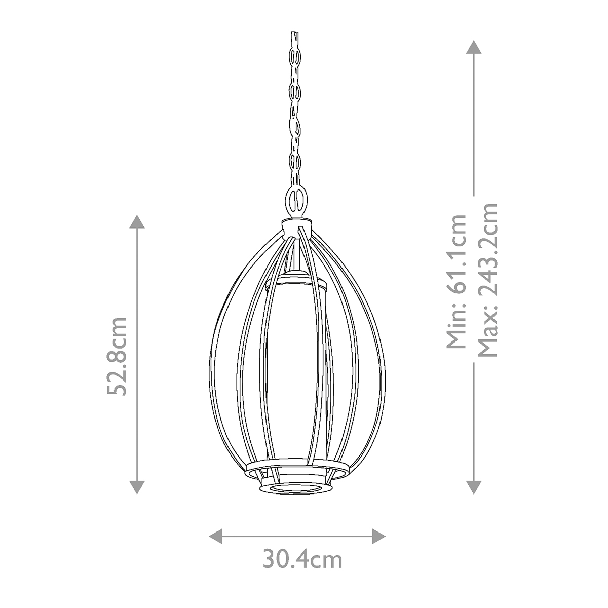Подвесной светильник овальной формы с цилиндрическим плафоном в цвете сусальное серебро Kichler в Ижевске