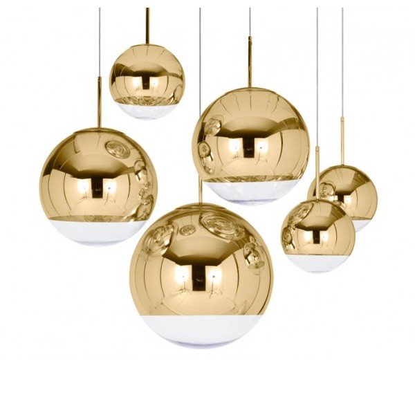 Подвесной светильник Mirror Ball Gold Золотой в Ижевске | Loft Concept 