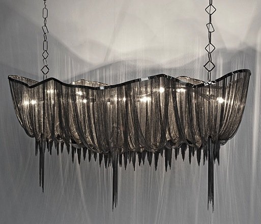 Люстра Atlantis Aluminium Chain Chandelier  в Ижевске | Loft Concept 