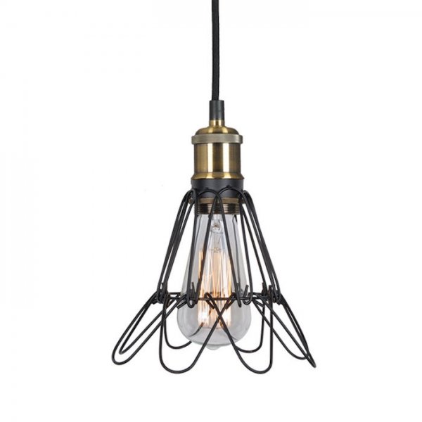 Подвесной светильник Cage Filament Pendant  в Ижевске | Loft Concept 