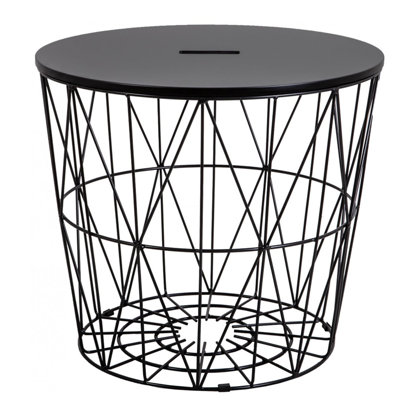 Приставной стол Cambria Side Table black Черный в Ижевске | Loft Concept 