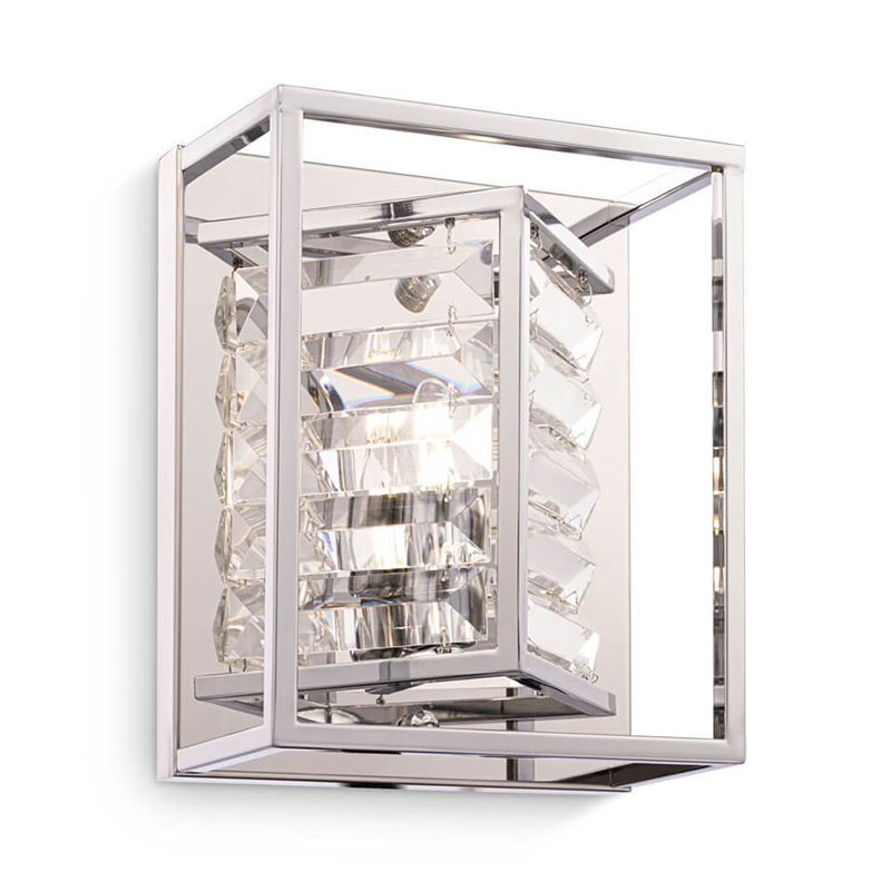 Бра Algernon Light Sconce chrome Хром в Ижевске | Loft Concept 