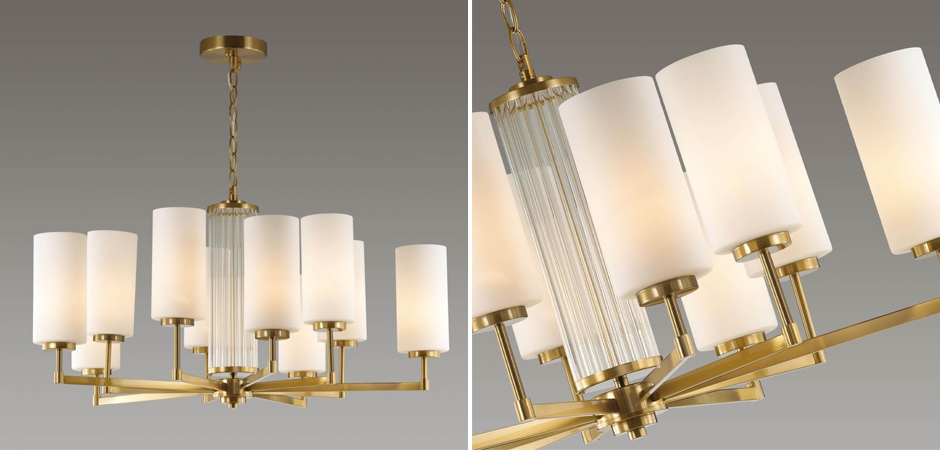 Люстра Pillars на 10 ламп - Loft-Concept в Ижевске