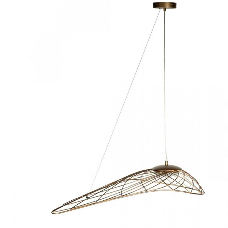 Светильник подвесной Friture Vertigo Pendant Gold 57 см Золотой в Ижевске | Loft Concept 