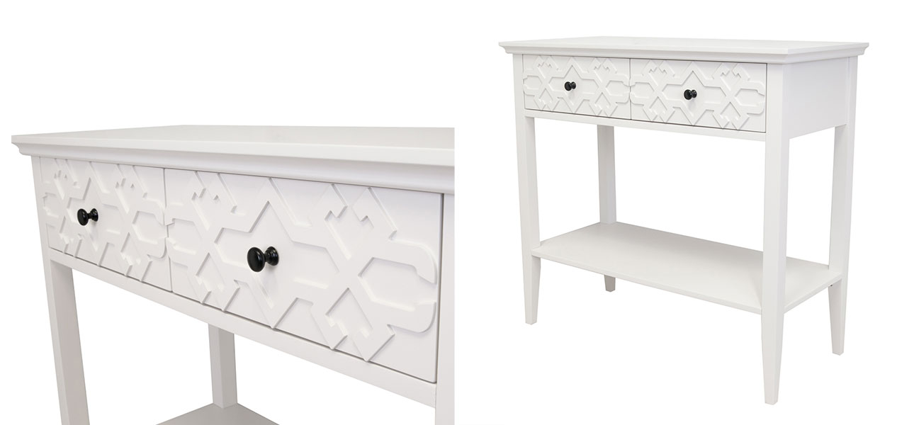 Консоль цвет белый Country Style - фото