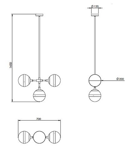 Люстра Peggy Futura lamp III Hangar Design в Ижевске