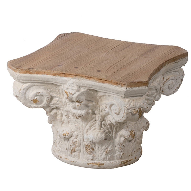 Приставной стол Ancient Roman Column Side Table Белый в Ижевске | Loft Concept 