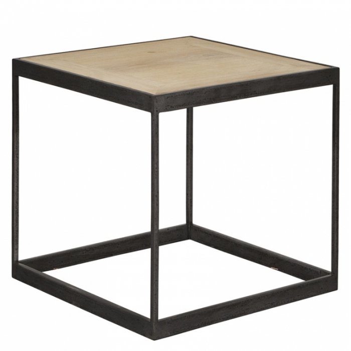 Приставной столик Industrial Oak Side Table  в Ижевске | Loft Concept 