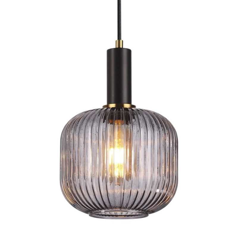 Подвесной светильник Ferm Living chinese lantern Gray Серый (Gray) Черный в Ижевске | Loft Concept 