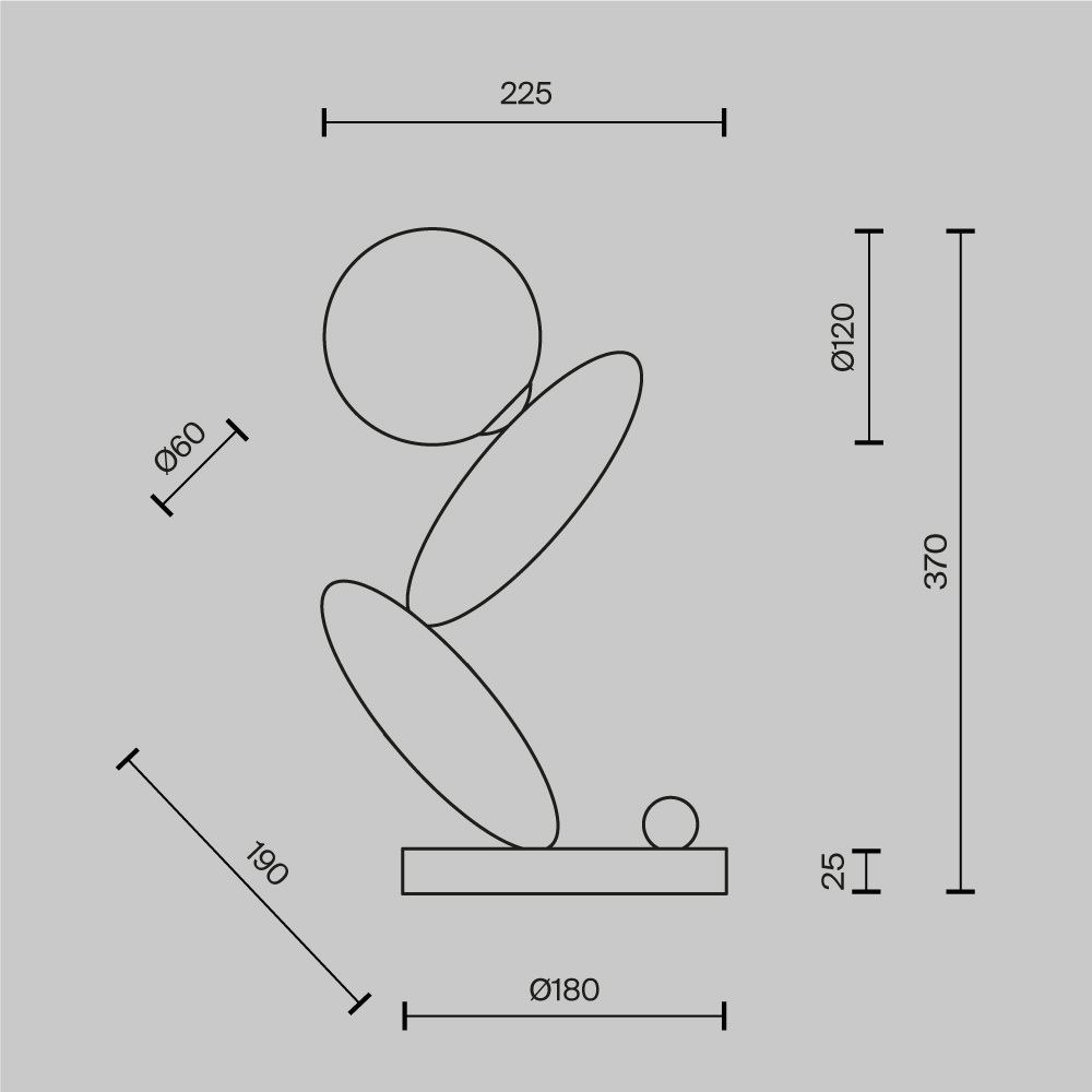 Настольный светильник Resonance 3000К 6Вт в Ижевске