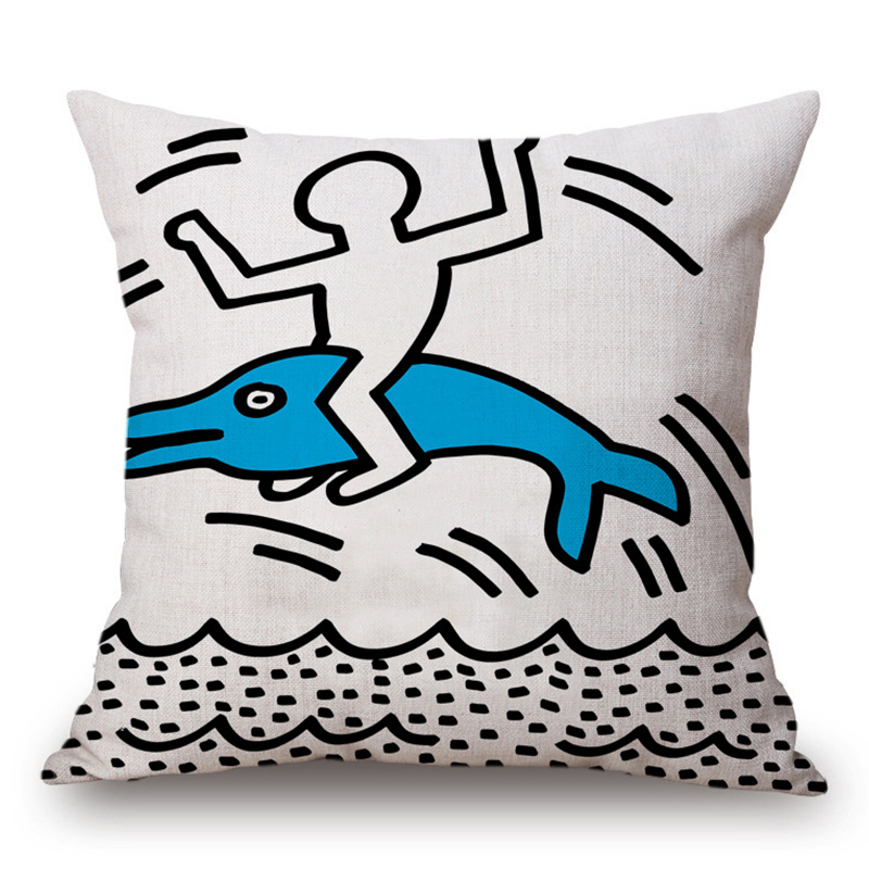 Подушка Keith Haring 13 Мульти в Ижевске | Loft Concept 