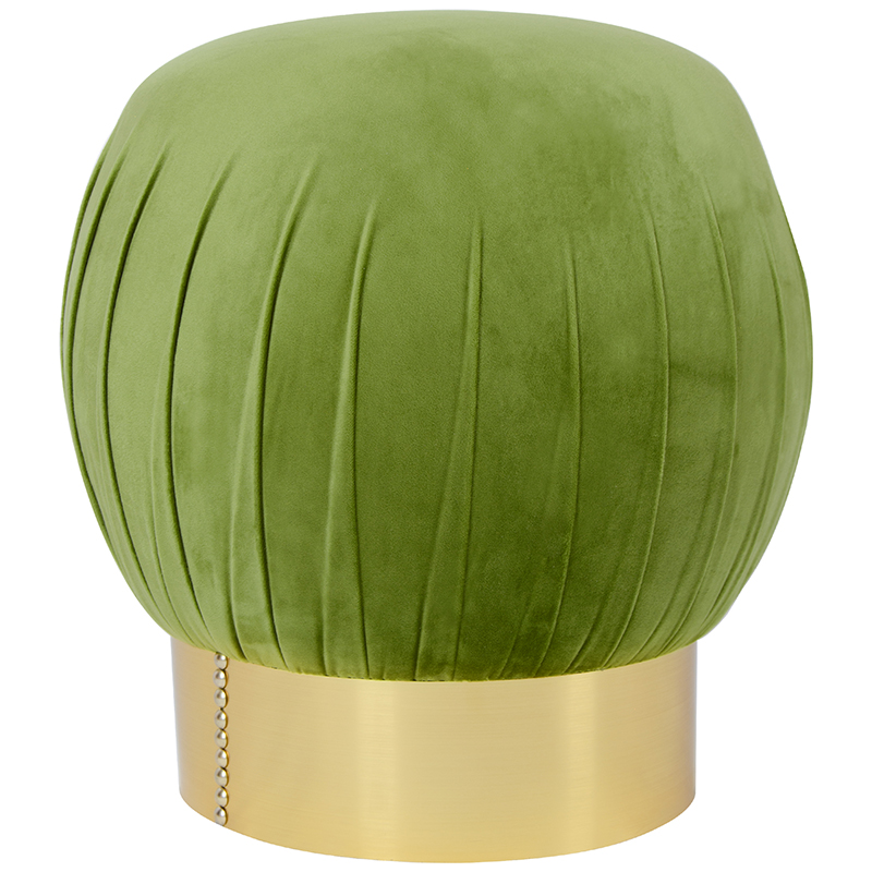 Оттоманка Art Deco Turban green Золотой Зеленый смок в Ижевске | Loft Concept 