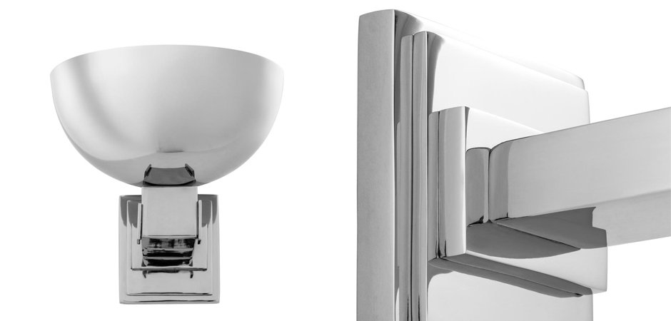 Бра Eichholtz Wall Lamp Haussman Nickel - Loft-Concept в Ижевске