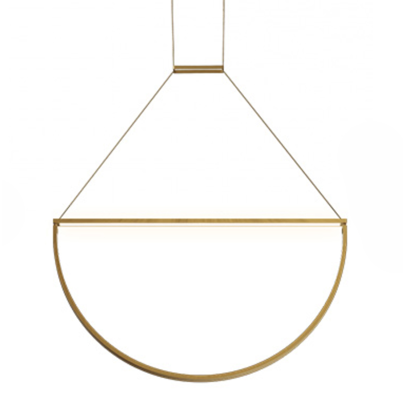 Подвесной светильник Solana Hanging lamp Золотой в Ижевске | Loft Concept 