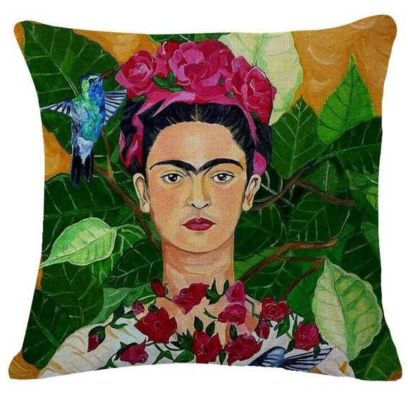 Декоративная подушка Frida Kahlo 4  в Ижевске | Loft Concept 