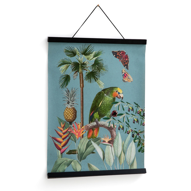 Постер Poster of Plants & Birds попугай Мульти в Ижевске | Loft Concept 