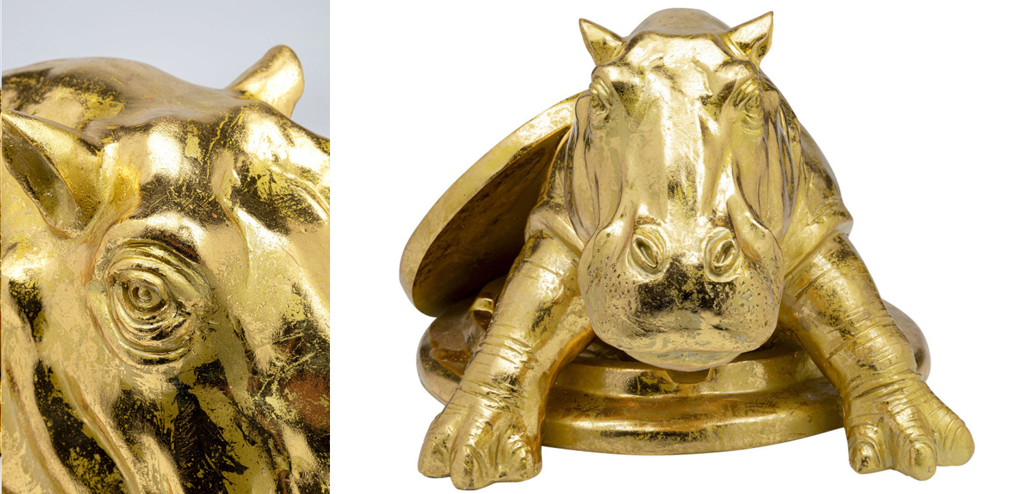 Статуэтка Golden Hippo - фото №1