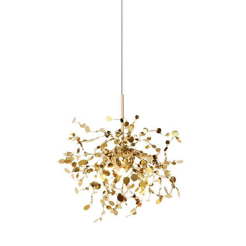 Люстра Terzani Argent Suspension Gold Pendant lamp 50 Золотой в Ижевске | Loft Concept 