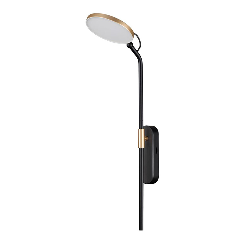 Бра Maxine Light Wall lamp Lantern Black Gold Черный Белый Золотой в Ижевске | Loft Concept 