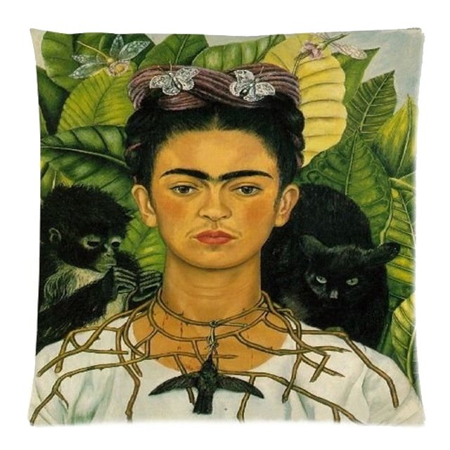 Декоративная подушка Frida Kahlo 2  в Ижевске | Loft Concept 