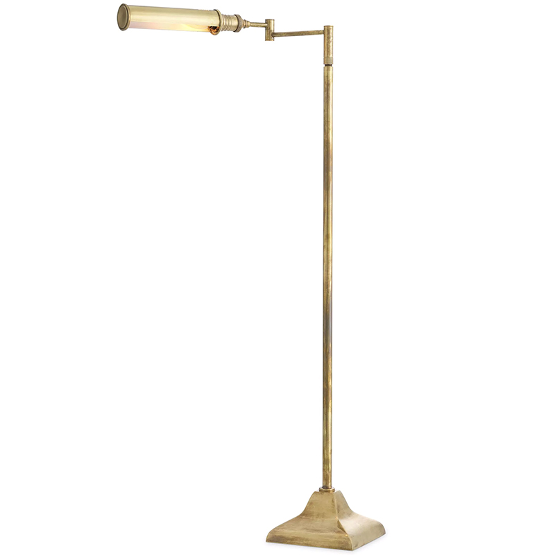 Торшер Eichholtz Floor Lamp Kingston Brass Латунь в Ижевске | Loft Concept 