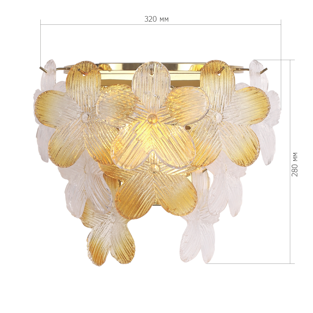 Бра с цветочными мотивами Light Floral Glow в Ижевске
