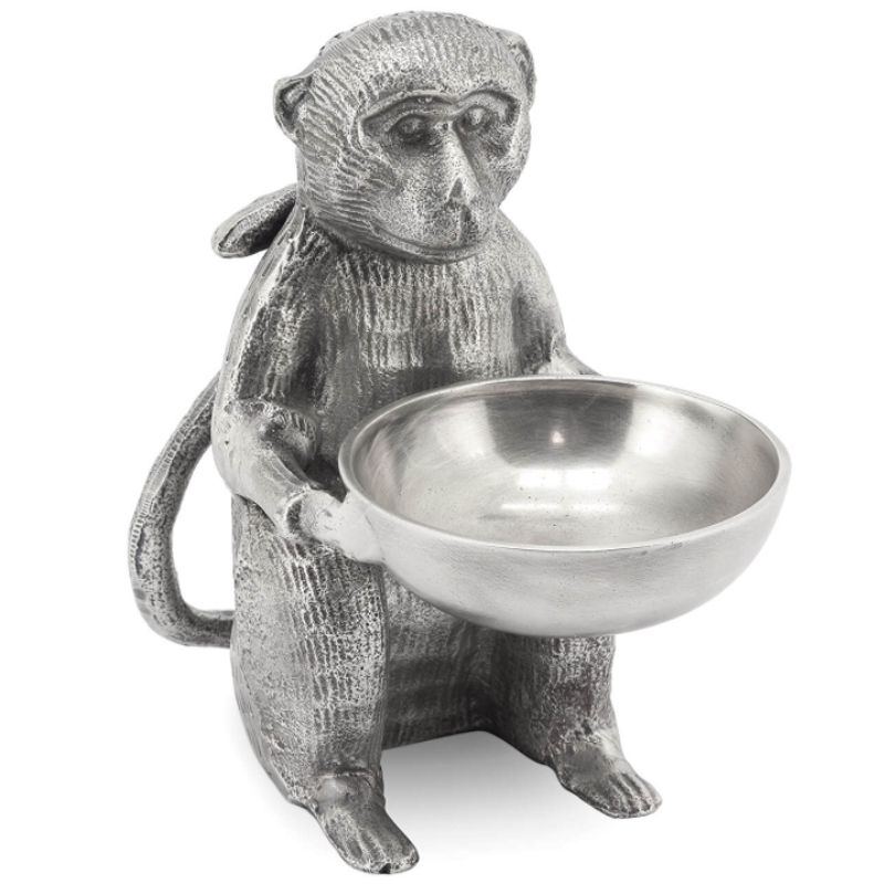 Подсвечник CANDLEHOLDER MONKEY ALLU Silver Серебряный в Ижевске | Loft Concept 