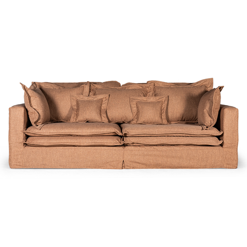 Диван Evelyn Textile Brown Sofa Коричневый в Ижевске | Loft Concept 