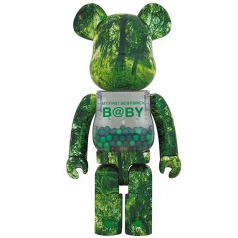 Статуэтка Bearbrick My First Baby Зеленый в Ижевске | Loft Concept 